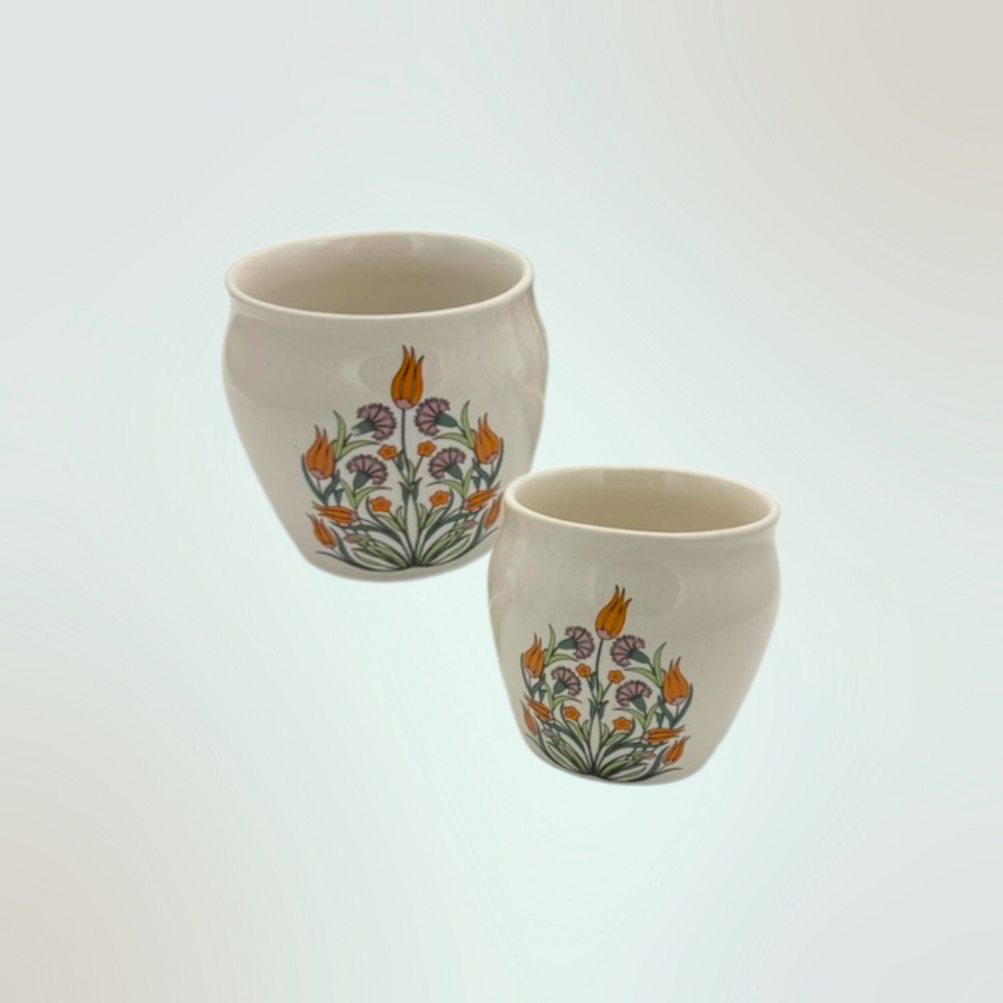 Handcrafted Chai Mug Gift Box | 2 or 4 Ceramic Kulhad Cups for Hot & Cold