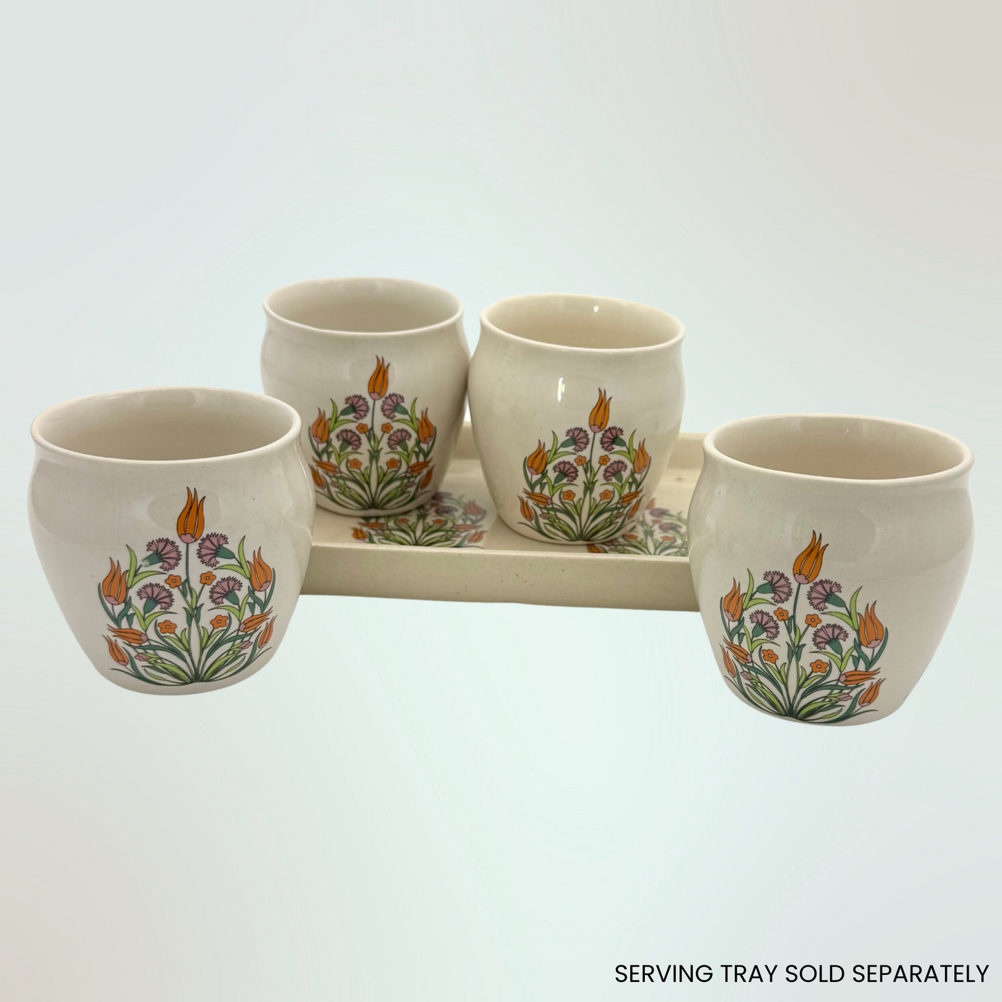 Handcrafted Chai Mug Gift Box | 2 or 4 Ceramic Kulhad Cups for Hot & Cold